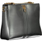 Chic Black Polyurethane Shoulder Bag
