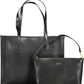 Chic Black Convertible Shoulder Bag with Pochette