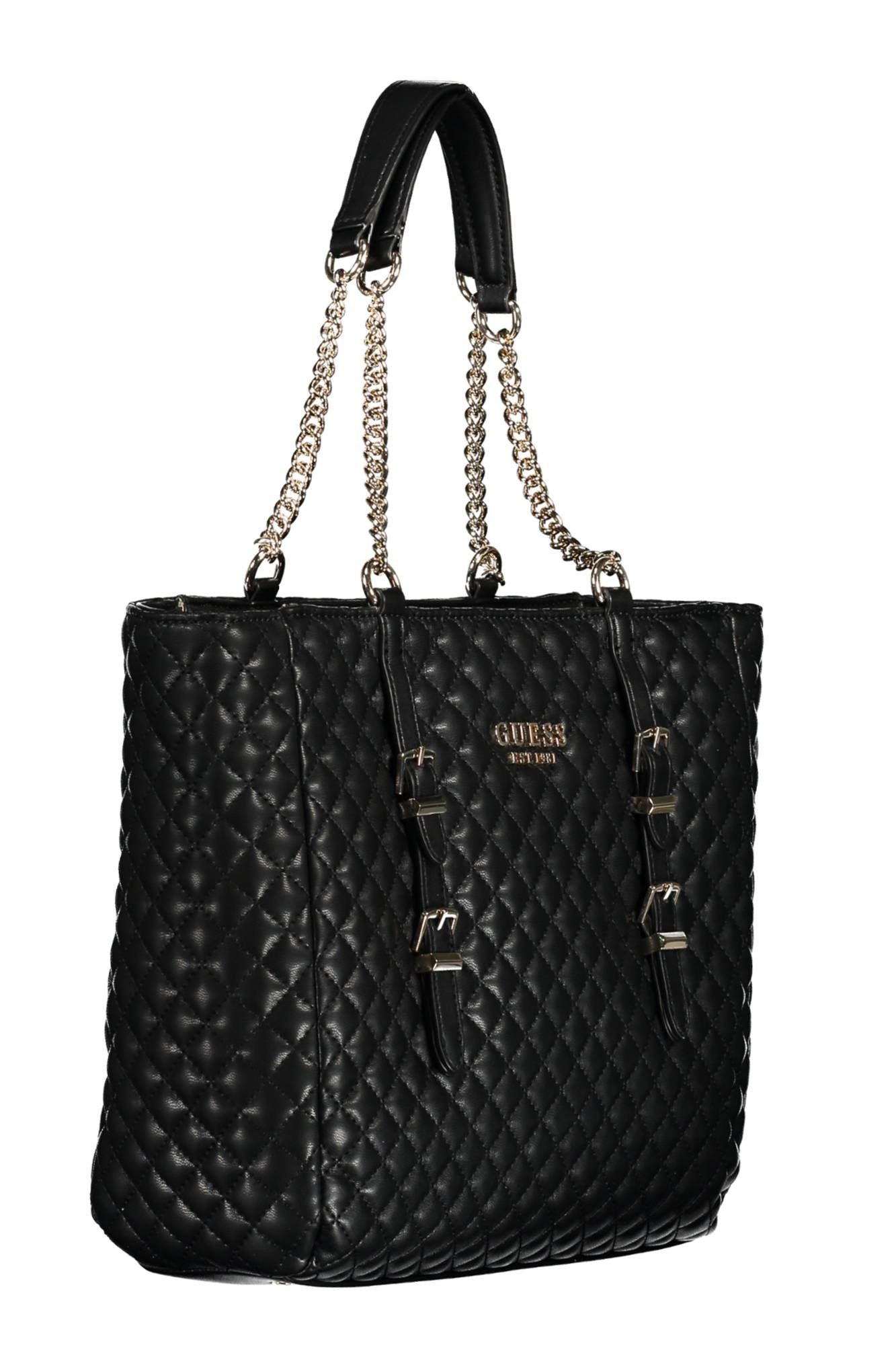 Elegant Black Chain Shoulder Handbag