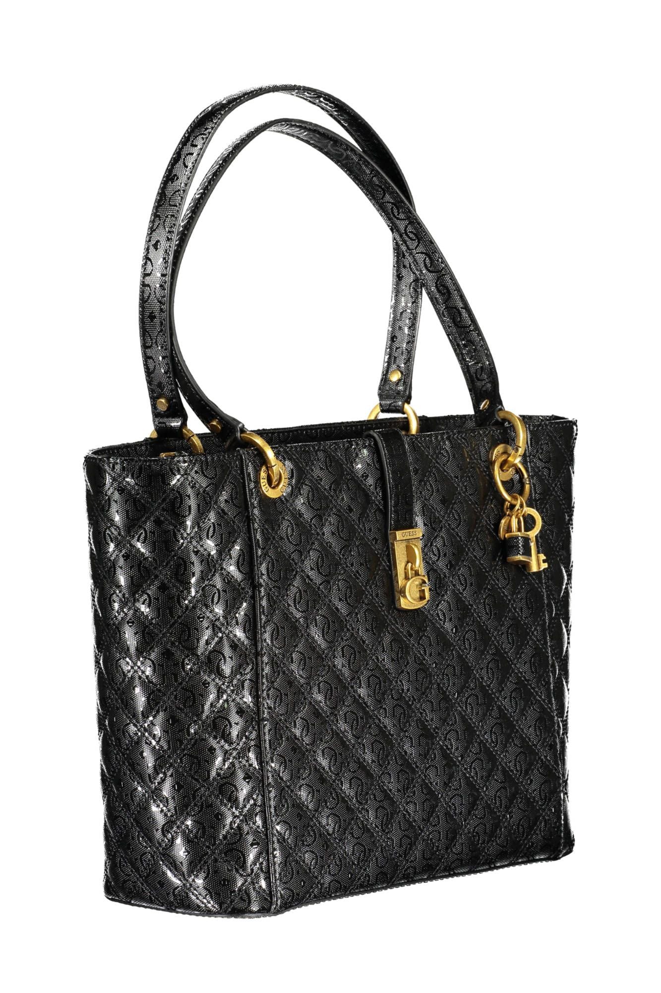 Elegant Black Guess Shoulder Bag