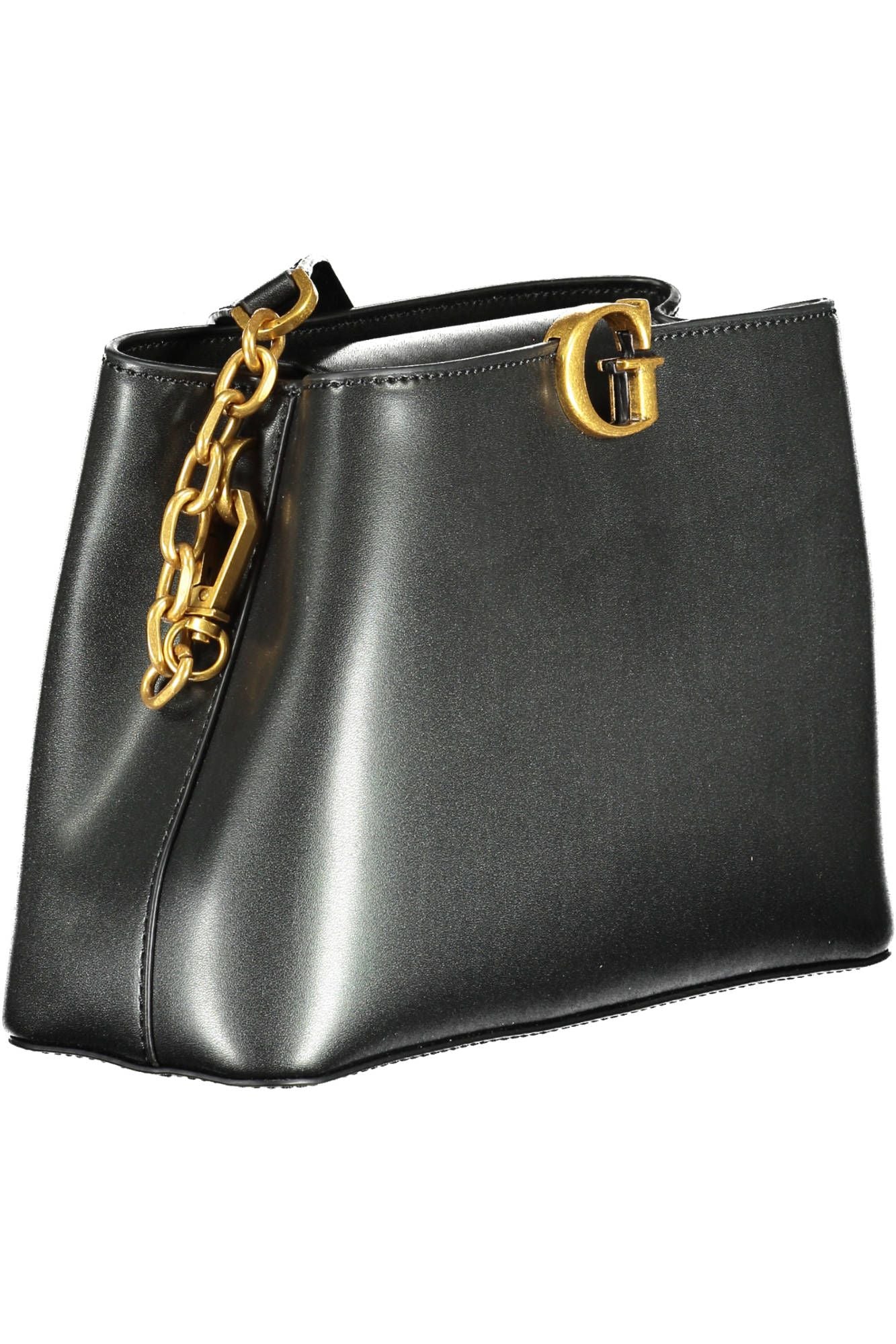 Elegant Black Chain Handled Guess Handbag