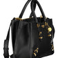 Chic Black Guess Dual-Compartment Handbag