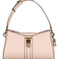 Chic Pink Guess Satchel with Contrasting Details