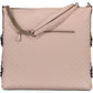 Chic Pink Polyurethane Chain-Handle Shoulder Bag