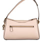 Chic Pink Guess Satchel with Contrasting Details