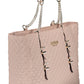 Chic Pink Chain-Handle Shoulder Bag