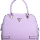 Elegant Purple Handbag with Contrasting Details