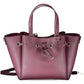 Elegant Purple Handbag with Versatile Straps