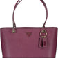 Chic Purple Guess Tote with Elegant Detailing