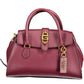 Elegant Purple Handbag with Sleek Design