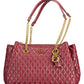 Elegant Purple Chain-Handle Shoulder Bag
