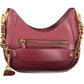 Chic Purple Shoulder Bag with Contrast Details