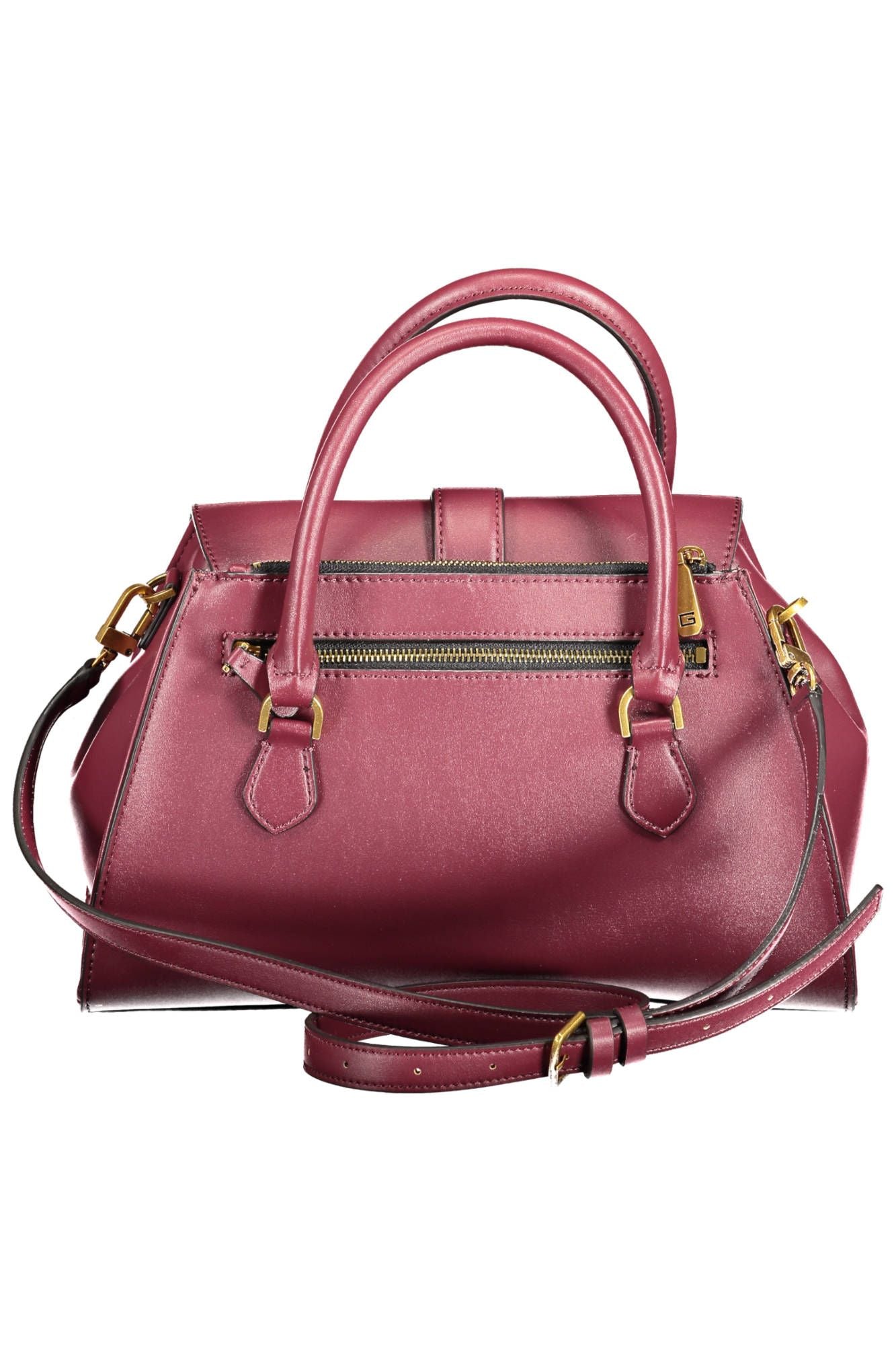 Elegant Purple Handbag with Sleek Design