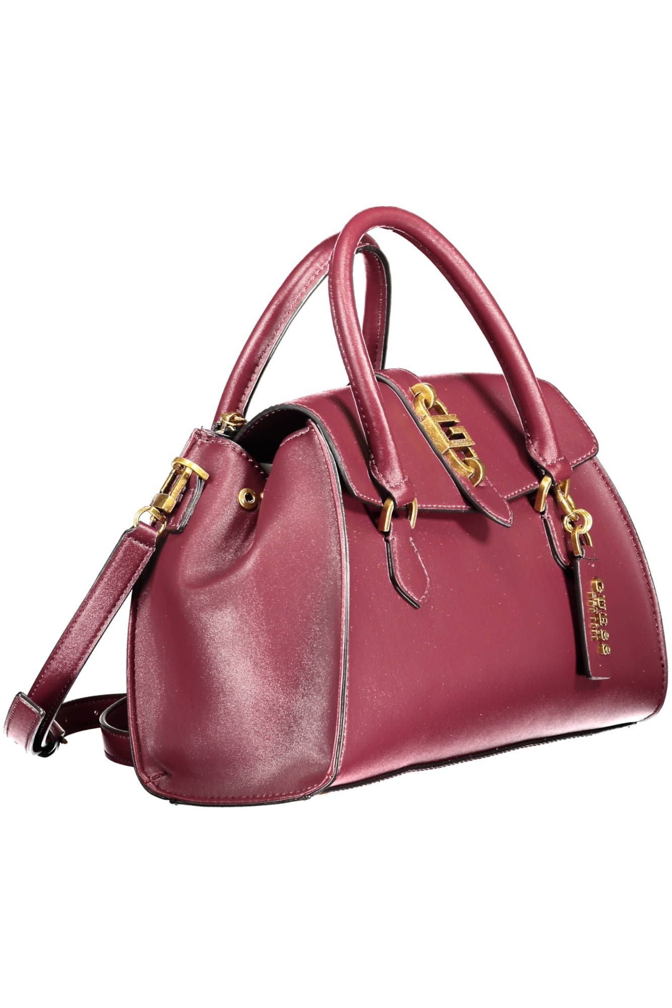 Elegant Purple Handbag with Sleek Design