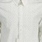 Sleek White Cotton Slim Shirt with Italian Collar