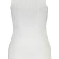 Chic White Organic Cotton Tank Top