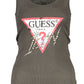 Chic Green Rhinestone Tank Top