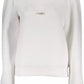 Elegant White Zip-Back Sweatshirt