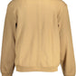 Beige Crew-Neck Embroidered Sweatshirt