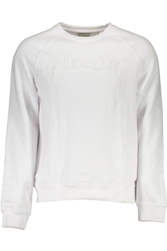 Chic White Organic Cotton Sweatshirt