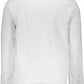 Crisp White Organic Cotton Sweatshirt