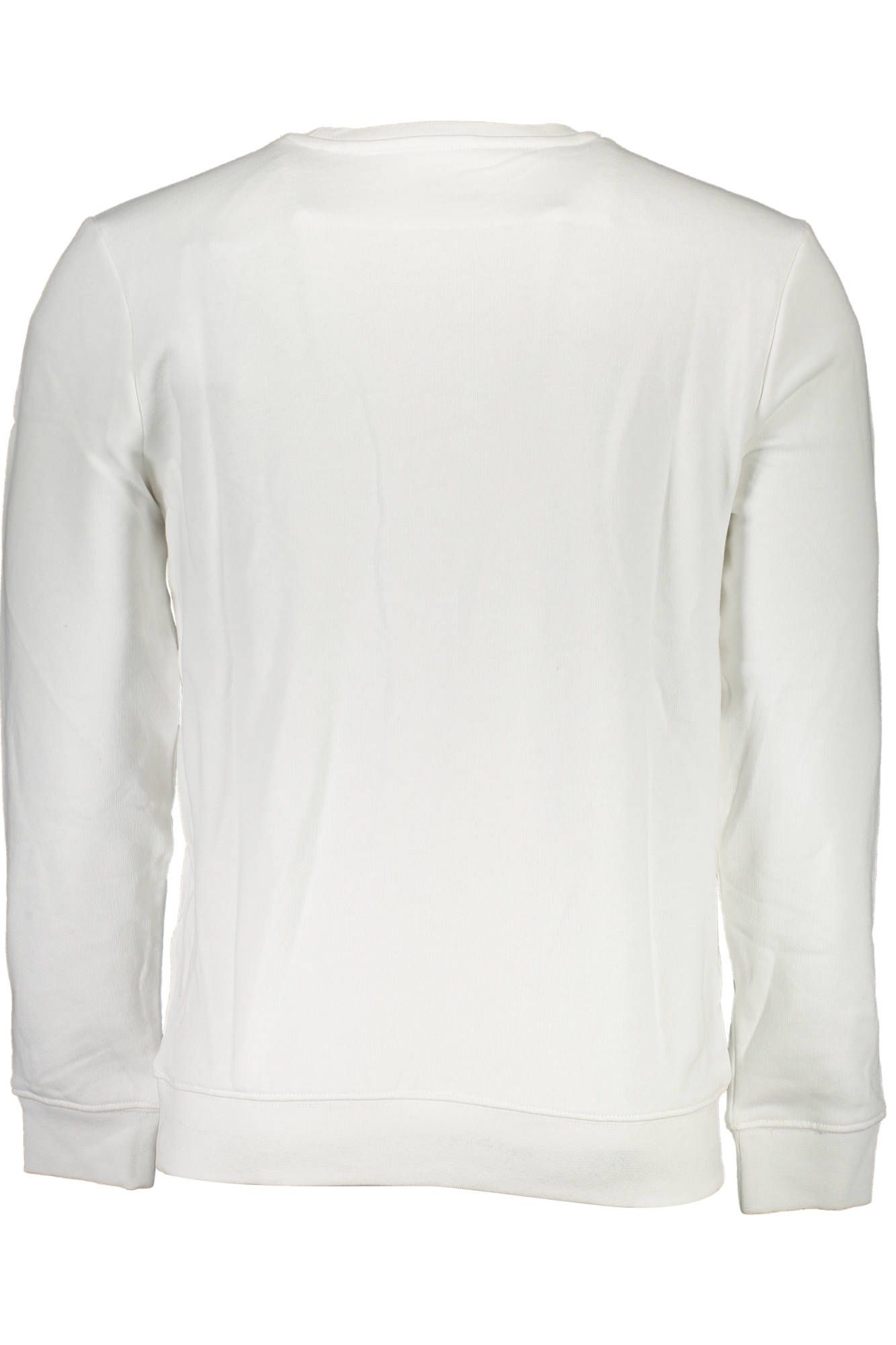 Sleek White Crewneck Organic Sweatshirt