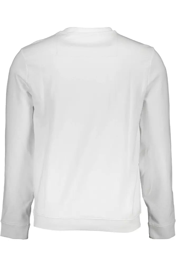 Chic Slim Fit White Sweatshirt