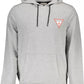 Slim Fit Hooded Sweatshirt in Gray