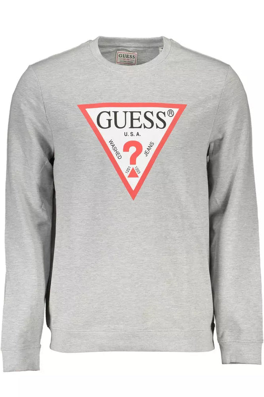 Slim Fit Crewneck Logo Sweatshirt