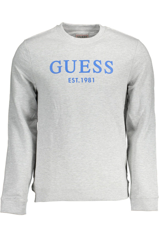 Slim Fit Logo Sweatshirt in Gray