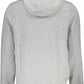 Slim Fit Hooded Sweatshirt in Gray
