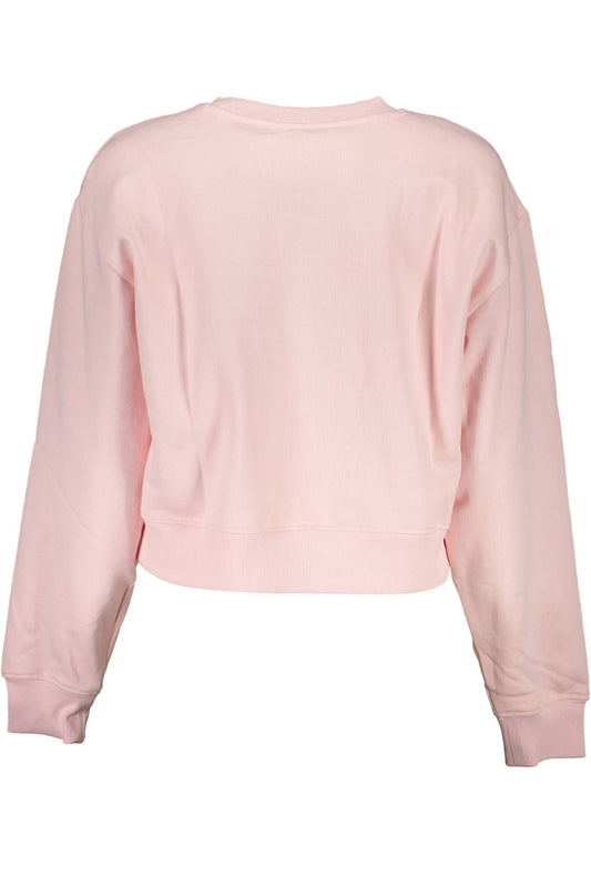 Chic Pink Organic Cotton Sweatshirt