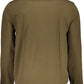 Slim Fit Green Cotton Sweater