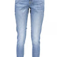 Ultra Skinny Mid-Rise Light Blue Denim