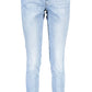 Chic Skinny Mid-Rise Light Blue Jeans