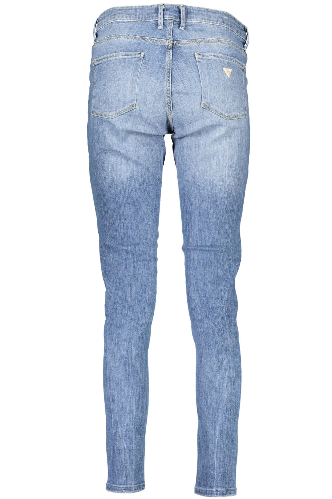 Chic Ultra Skinny Mid-Rise Light Blue Jeans