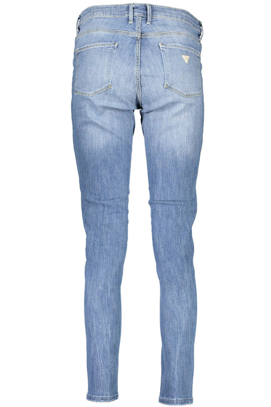 Chic Ultra Skinny Mid-Rise Light Blue Jeans