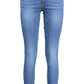 Chic Blue Cotton Denim by Guess Jeans