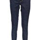 Chic Skinny Mid-Rise Blue Denim Jeans