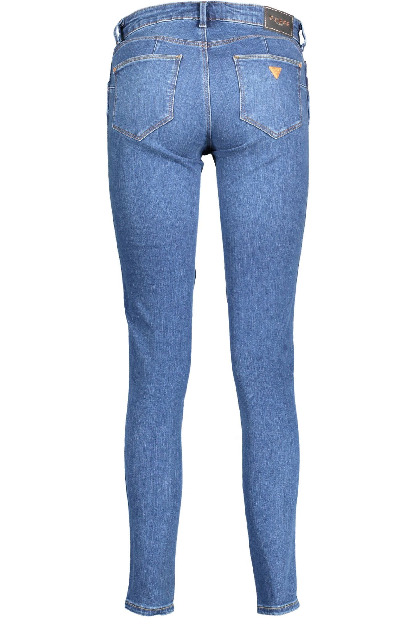 Chic Blue Cotton Denim by Guess Jeans