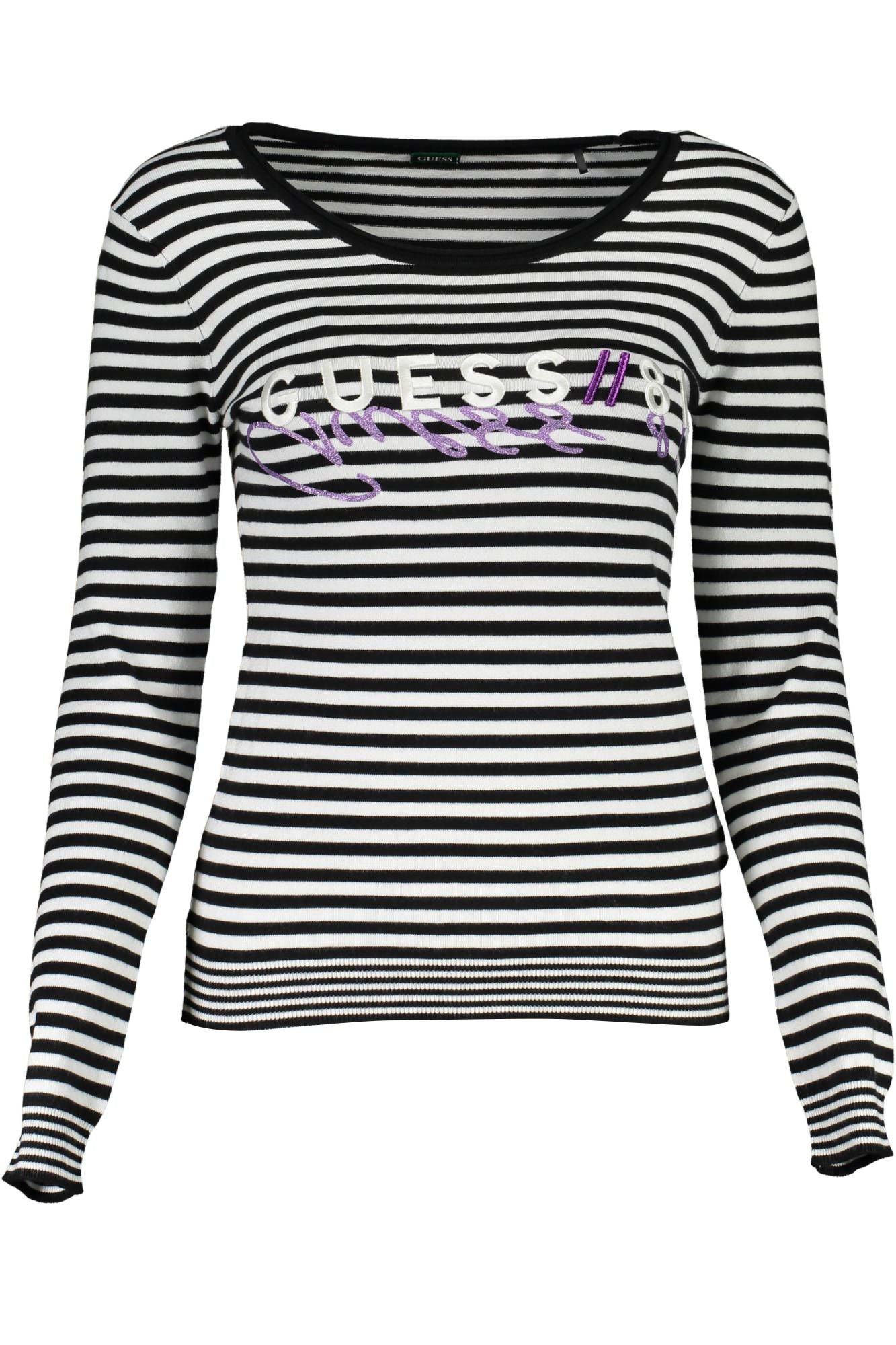 Chic Black Long-Sleeved Designer Top