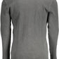 Slim Fit Crew-Neck Embroidered Shirt