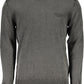 Embroidered Organic Cotton Round Neck Sweater