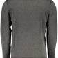 Embroidered Organic Cotton Round Neck Sweater
