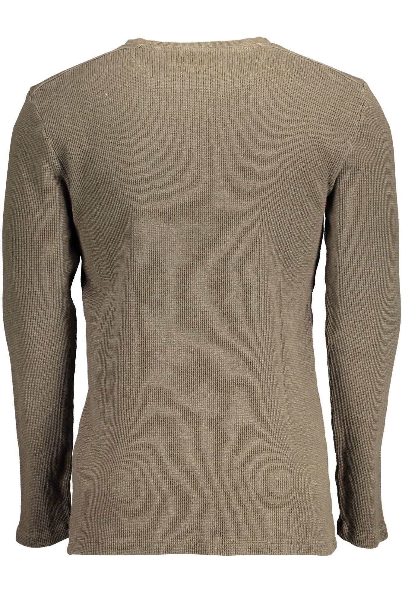 Slim Fit Embroidered Crew-Neck Shirt