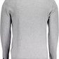 Chic Gray Wool-Blend Round Neck Sweater