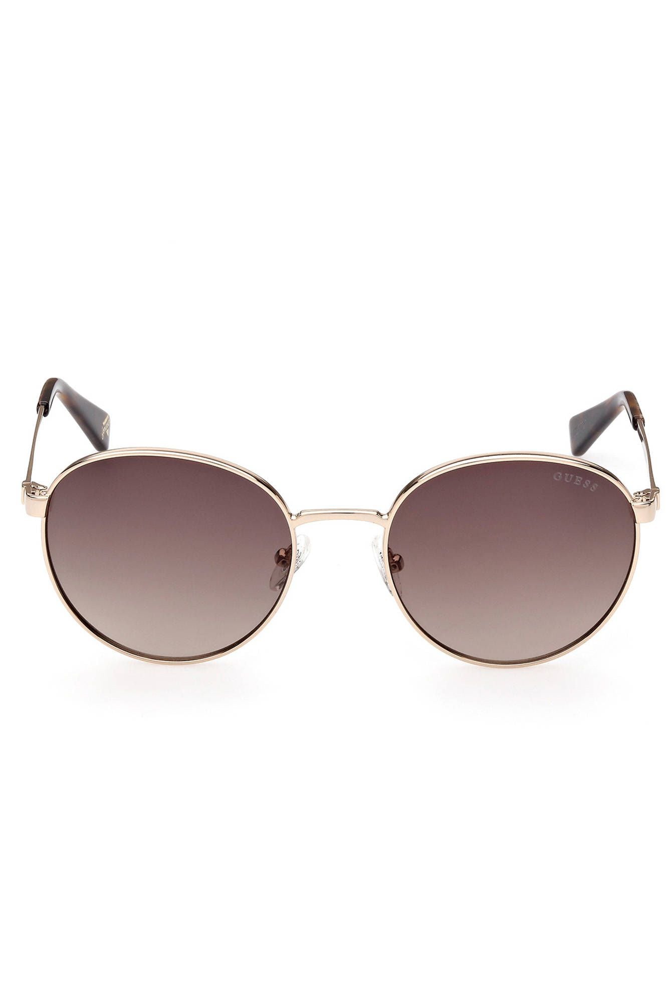 Chic Round Metal Frame Sunglasses