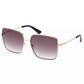 Chic Bronze Square Lens Sunglasses