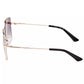 Chic Bronze Square Lens Sunglasses