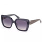 Chic Smoked Lens Square Sunglasses